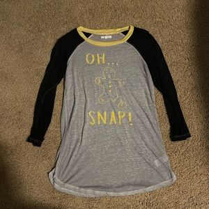 Cute gingerbread man shirt